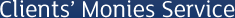 Clients' Monies Service