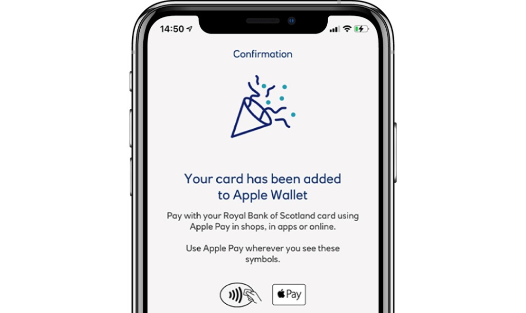 Apple Pay Royal Bank of Scotland