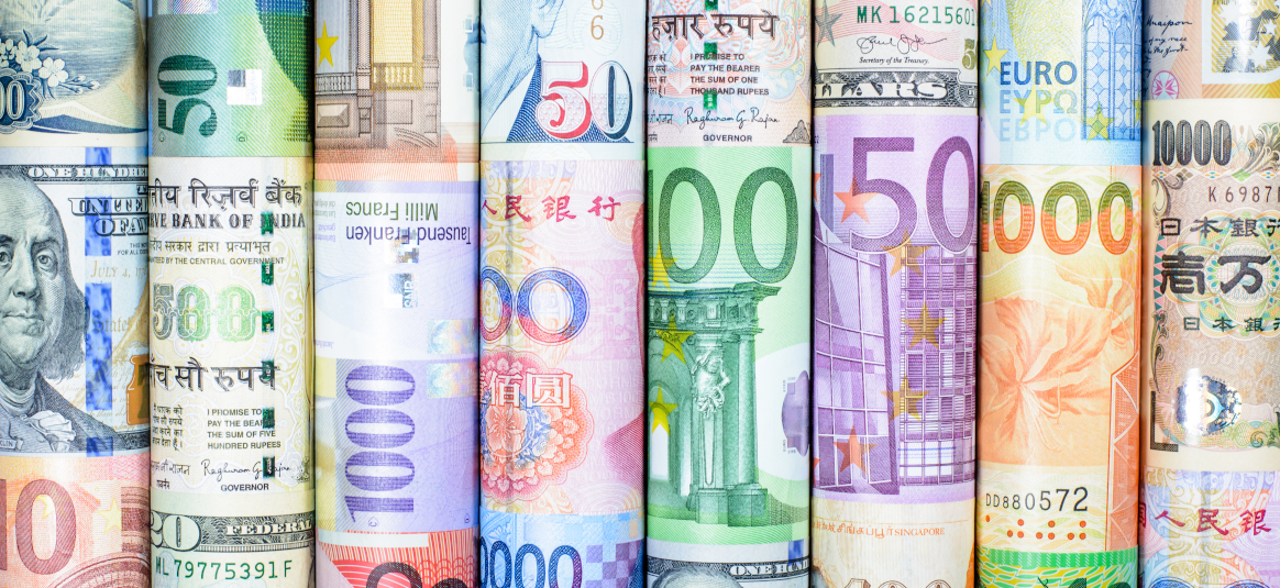 Read about the new international currencies available in Bankline