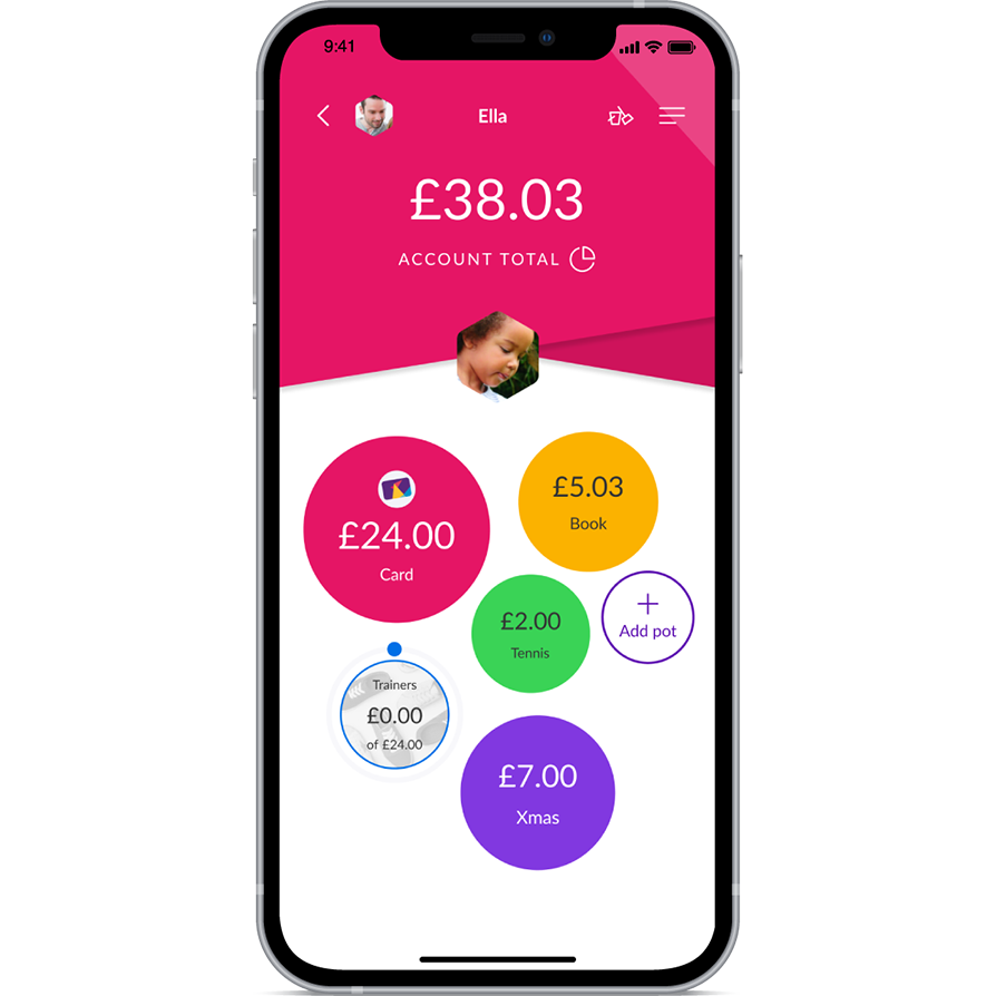 account total with pots