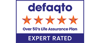 over 50's life assurance 5 star defaqto rating