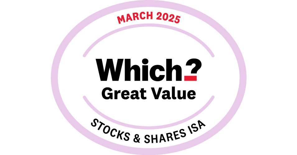 Our Stocks and Shares ISA endorsed as Which? Great Value.