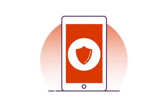 illustration of a mobile phone