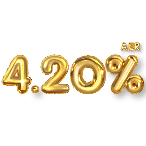 4.20% rate for 1 year Fixed Rate ISA