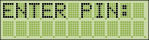Image of Card-Reader screen showing ENTER PIN